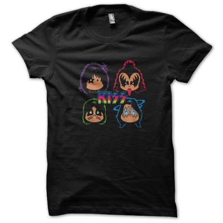 Shirt Kiss baby style noir pour homme et femme