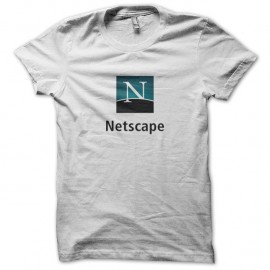 Shirt Netscape Blanc pour homme et femme