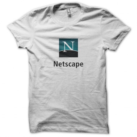 Shirt Netscape Blanc pour homme et femme