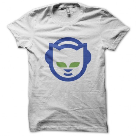 Shirt napster blanc pour homme et femme