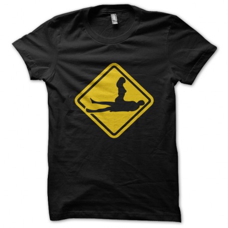 Shirt label sex noir pour homme et femme