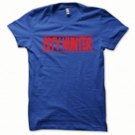 Shirt City Hunter rouge/bleu royal pour homme et femme