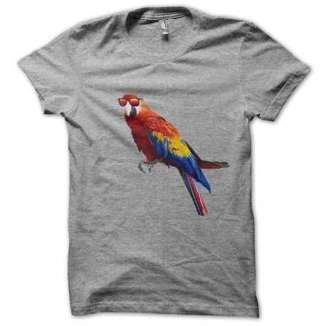 Shirt Perroquet en rayban gris pour homme et femme