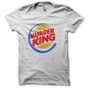 Shirt murder king blanc pour homme et femme