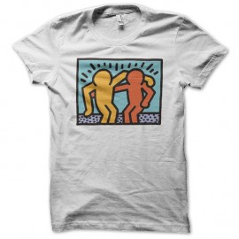 Shirt keith harring 11 blanc pour homme et femme