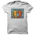 Shirt keith harring 11 blanc pour homme et femme