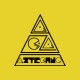 Shirt Logo Aztechno jaune pour homme et femme