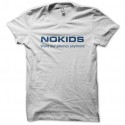 Shirt nokia parodie nokids blanc pour homme et femme