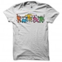 Shirt keith harring 15 blanc pour homme et femme