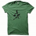 Shirt Cobra noir/vert bouteille pour homme et femme