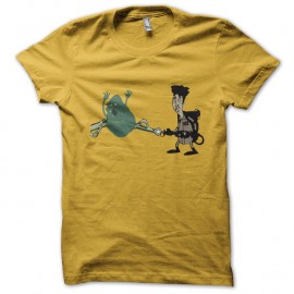 Shirt ghostbusters en cartoon jaune pour homme et femme