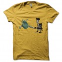 Shirt ghostbusters en cartoon jaune pour homme et femme