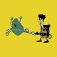 Shirt ghostbusters en cartoon jaune pour homme et femme