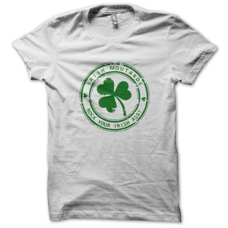 Shirt irish mourtarde groupe de rock irlandais blanc pour homme et femme