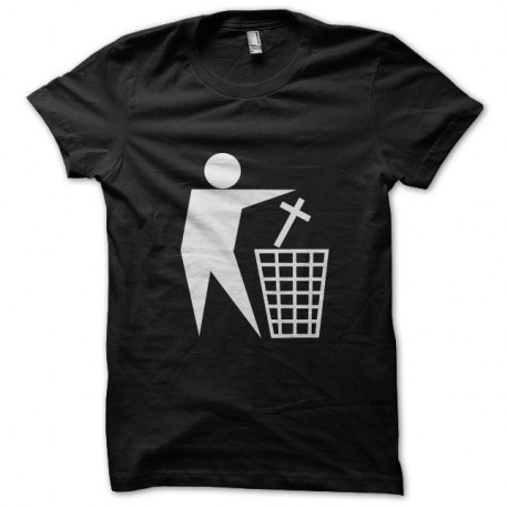 Shirt ainti religion noir pour homme et femme