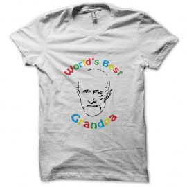 Shirt world's best grandpablanc pour homme et femme