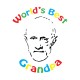 Shirt world's best grandpablanc pour homme et femme