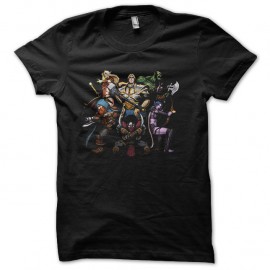 Shirt Warcraft noir pour homme et femme