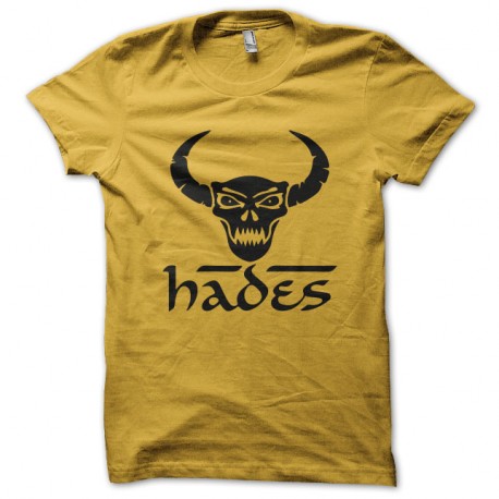 Shirt Hades jaune pour homme et femme