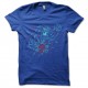Shirt monkey rockers bleu pour homme et femme