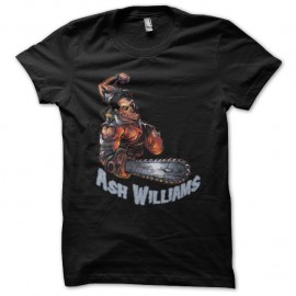 Shirt Ash williams noir pour homme et femme