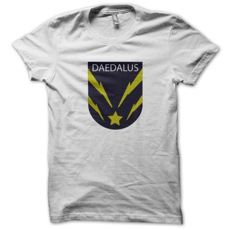 Shirt daedalus blanc pour homme et femme