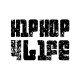 Shirt Hip hop 4 life blanc pour homme et femme