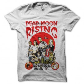 Shirt Dead moon rising blanc pour homme et femme