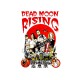 Shirt Dead moon rising blanc pour homme et femme