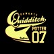 Shirts Hogwarts Quidditch potter 07 noir pour homme et femme