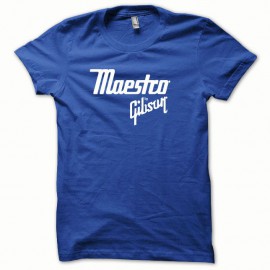 Shirt Maestro Gibson classique Bleu/Blanc pour homme et femme