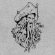 Shirt Davy jones gris pour homme et femme