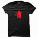 Shirt Nerv rouge/noir pour homme et femme