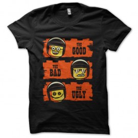 Shirt The good the bad the ugly lego noir pour homme et femme