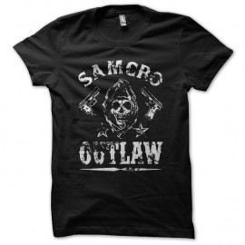 Shirt samcro outlaw noir pour homme et femme