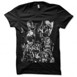 Shirt sin city comics noir pour homme et femme