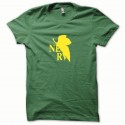Shirt Nerv jaune/vert bouteille pour homme et femme