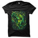 Shirt gorille vs requin noir pour homme et femme