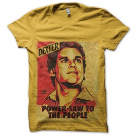 Shirt Dexter Morgan série jaune pour homme et femme