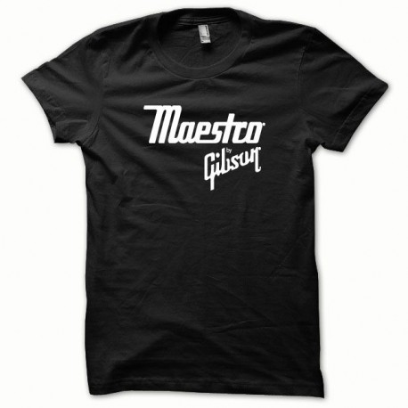 Shirt Maestro Gibson normal Noir/Blanc pour homme et femme