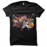 Shirt street fighter noir pour homme et femme