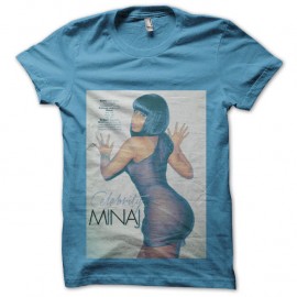 Shirt Nicki Minaj musique rap bleu pour homme et femme