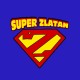 Shirt Super Zlatan Ibrahimovic bleu pour homme et femme