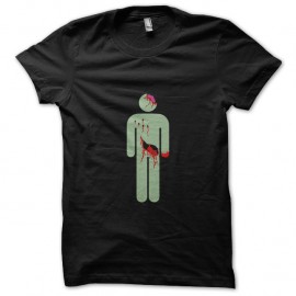 Shirt Zombie a proximite noir pour homme et femme