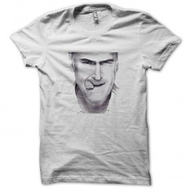 Shirt bruce campbell blanc pour homme et femme