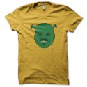 Shirt shrek le martien jaune pour homme et femme