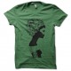 Shirt Marianne vert pour homme et femme