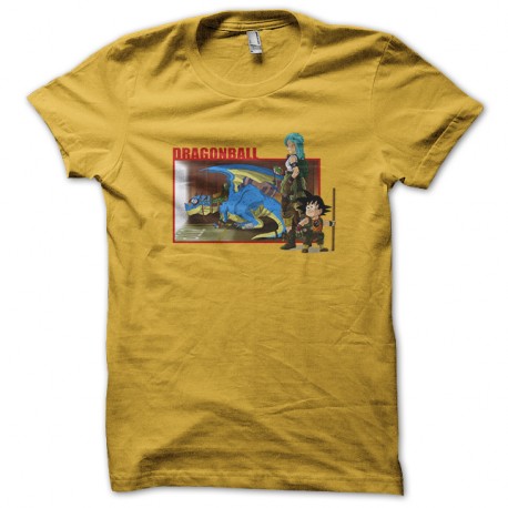 Shirt bulma et sangoku jaune pour homme et femme