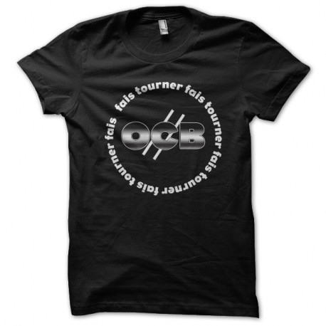 Shirt OCB fais tourner noir pour homme et femme