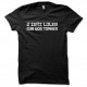 Shirt loler sur vos tombes noir pour homme et femme